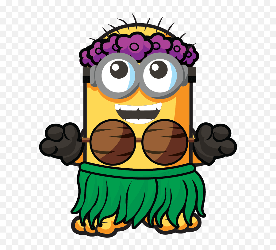 Download Online Luau Jerry Pic - Minion Mineez 6 Pack Png,Luau Png