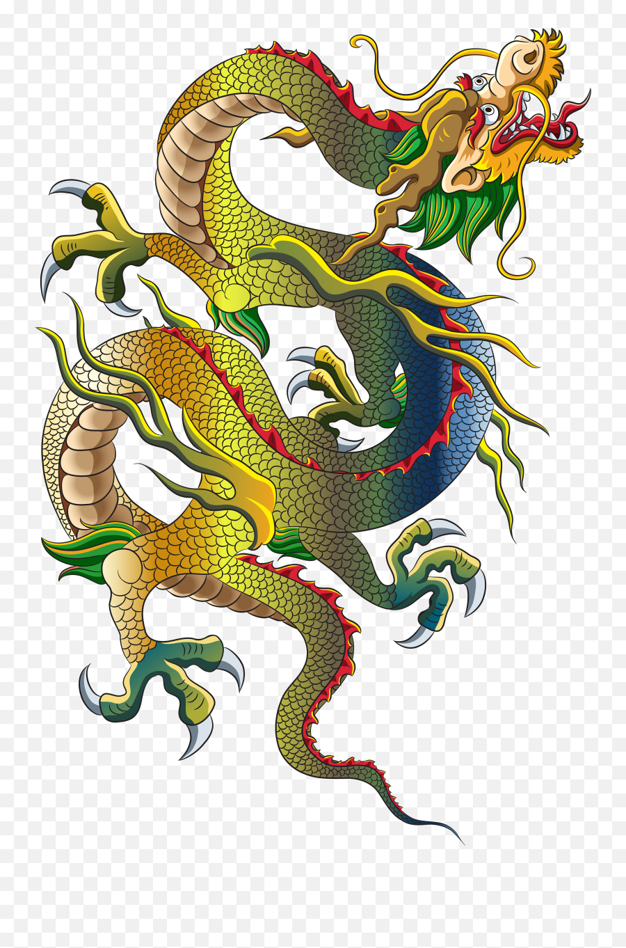 Dragon Clipart Chinese Png Transparent Background
