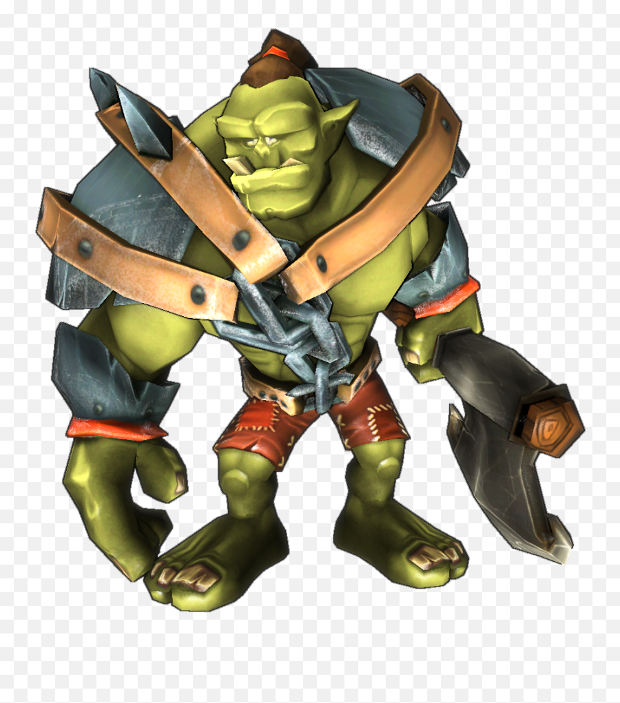 Orc Png - Orc From Dungeon Defenders,League Of Legends Transparent Background