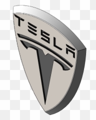 Tesla Logo 3d Cad Model Library Grabcad - Emblem png