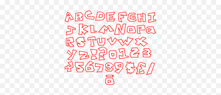 Roblox Alphabet Svg Roblox Font Svg Roblox Letter Roblox Outline Fo Images