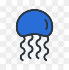 Jellyfish Icon - Clip Art png
