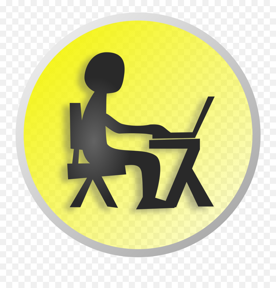 Working With Laptop Clipart I2clipart - Royalty Free Online Work Logo Png,Laptop Clipart Png