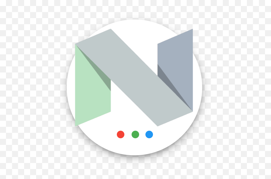 Pixel Nougat Cm 121 13 Theme Old Versions For Android - Circle Png,Android Nougat Logo