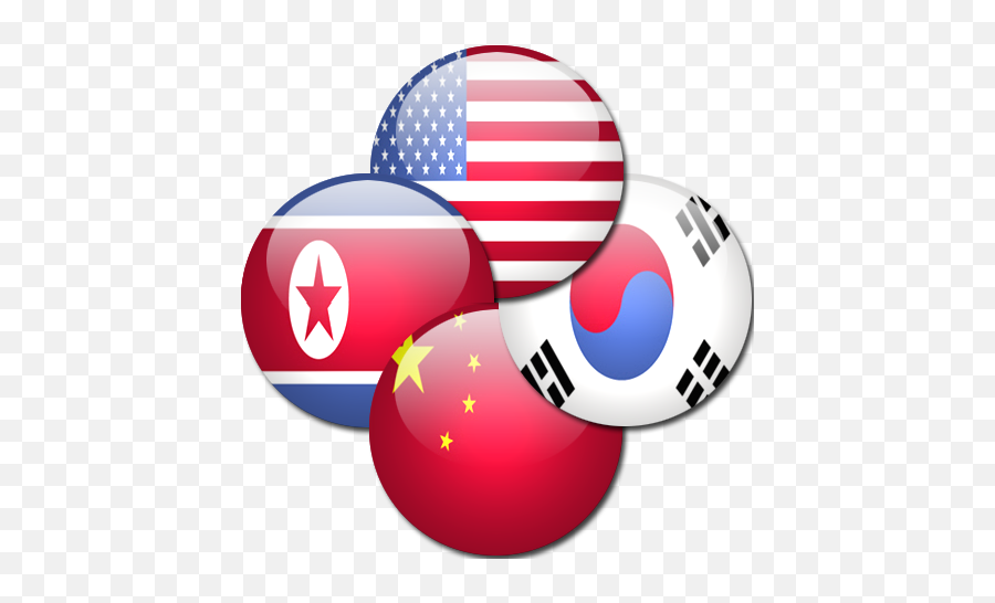 Download What If U - China Us North Korea South Korea Png Us Flag Icon,South Korea Png