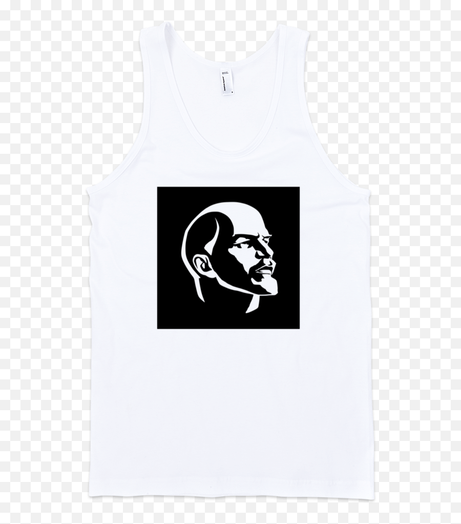 Lenin Fine Jersey Tank Top Unisex - Sleeveless Shirt Png,Lenin Png