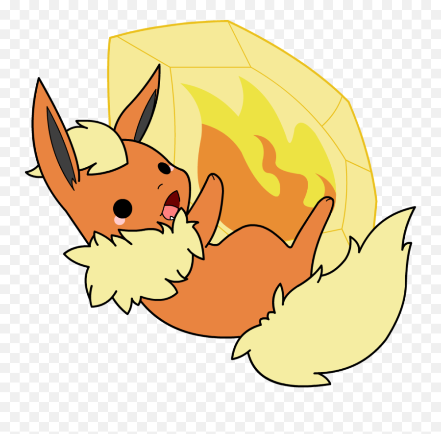 Bad Defense And Speed Flare Blitz Is A Recoil - Easy To Flareon Is So Fluffy Png,Flareon Png