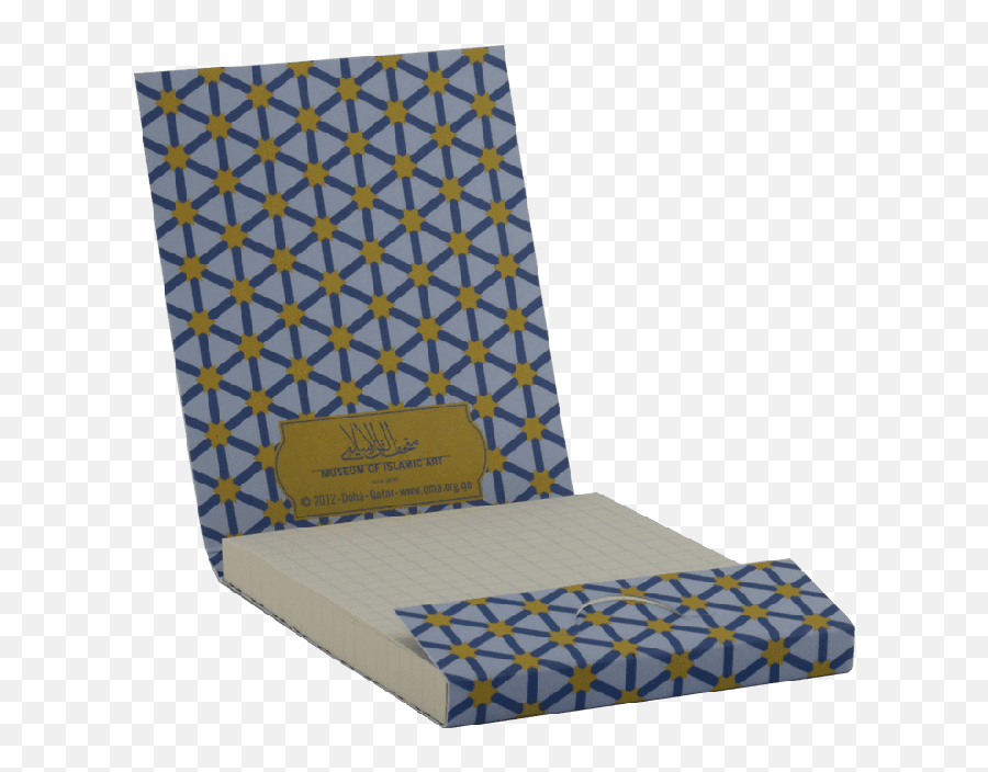 Mia Notepad - Yellow Star In Blue Chair Png,Yellow Star Transparent