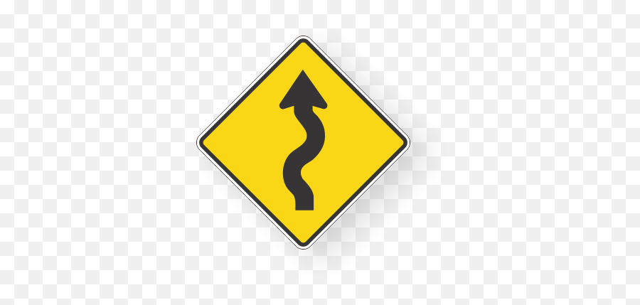 Left U0026 Right Winding Road Signs Devco Consulting - Left And Right Curve Sign Png,Road Sign Png
