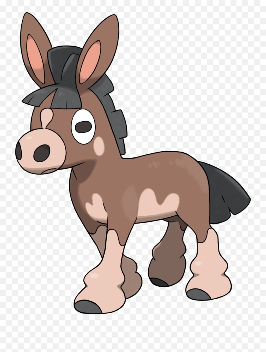 Mudbray Pokémon - Bulbapedia The Communitydriven Pokémon Mudbray Pokemon Png,Donkey Transparent