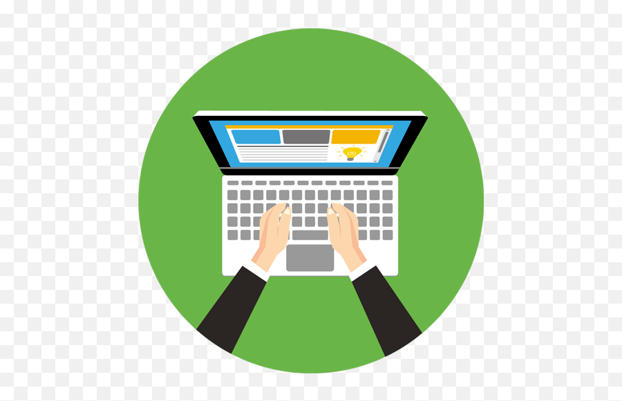 Download Container Icon Laptop - Working On Laptop Icon Png Laptop Png Icon,Working Png