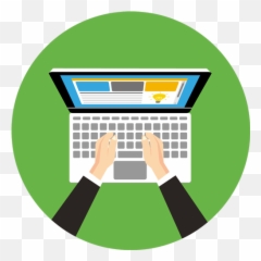 Download Container Icon Laptop - Working On Png