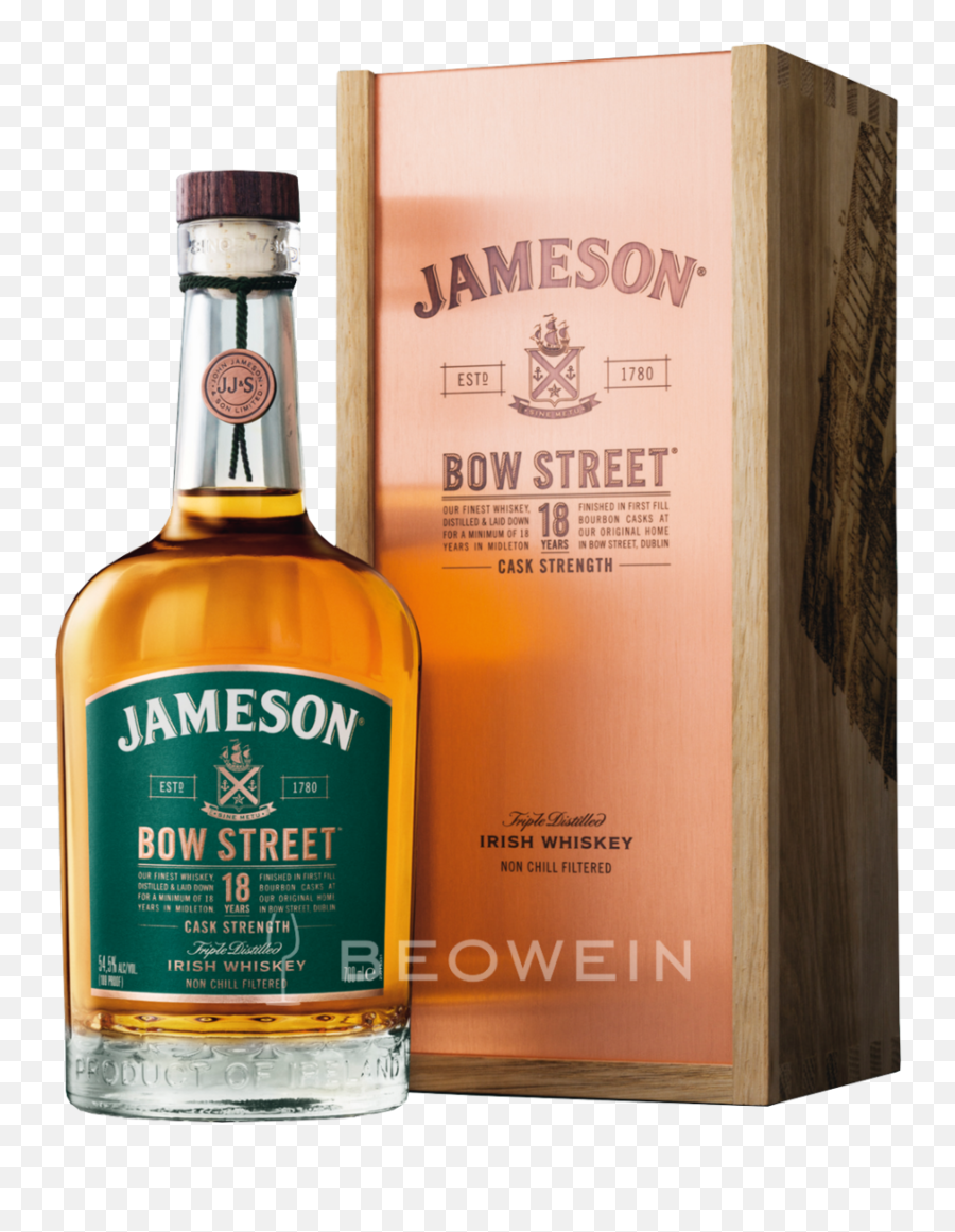 Jameson Bow Street 18 Years 0 7 L - Jameson 18 Year Old Limited Reserve Png,Jameson Png