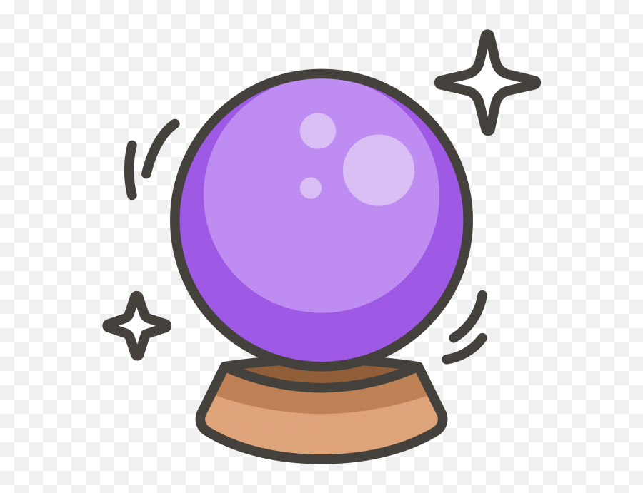 Icon Of 780 Free Vector Emoji - Transparent Background Crystal Ball Clipart Png,Crystal Ball Png