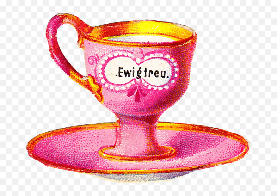 Belle Epoque Tea Cup No 7 - Coffee Cup Png,Tea Cup Transparent Background