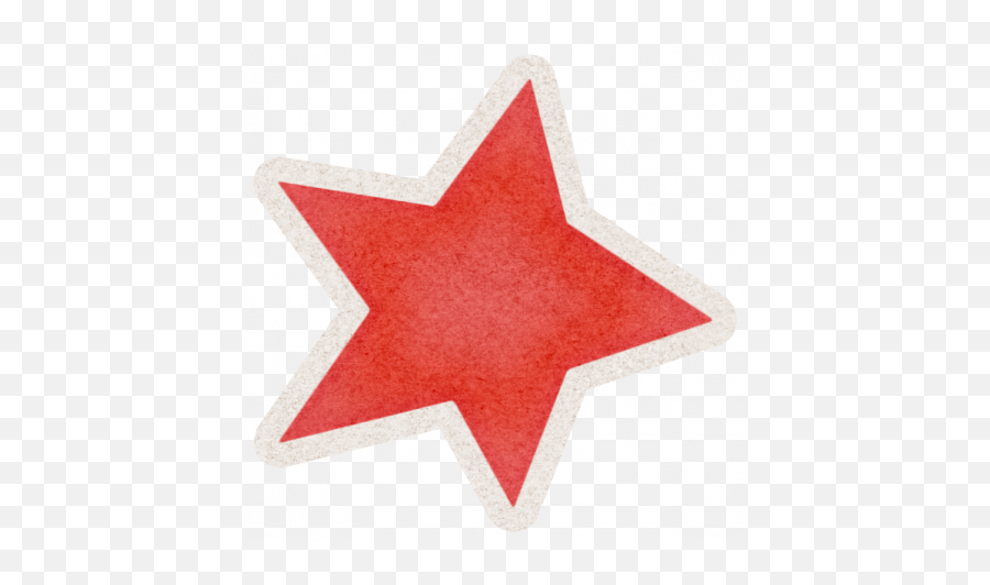 Lil Monster Red Star Sticker Graphic By Sheila Reid Pixel - Tattoo Designs Simple Symbol Png,Star Sticker Png