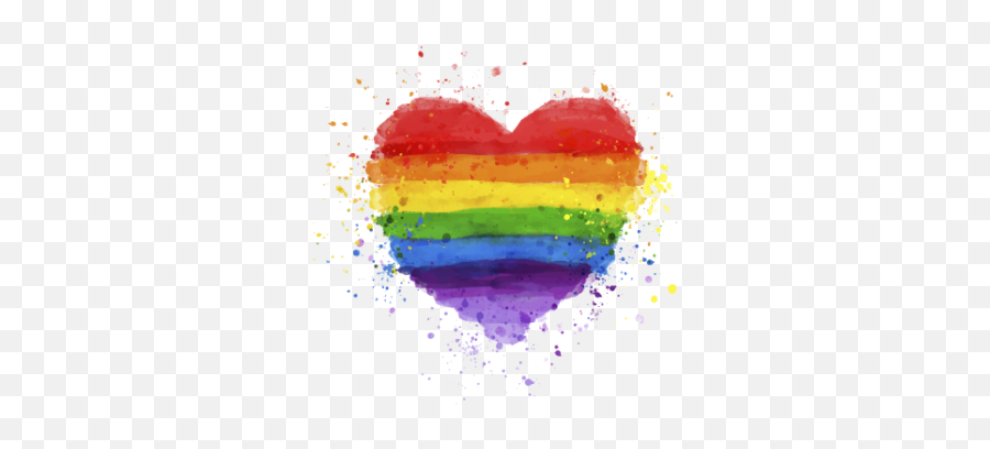 Rainbow Heart - Choose The Design Paint A Rainbow Heart Png,Watercolor Heart Png