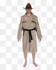 Walking Dead Rick Grimes Sheriff Robe - Sheriff Rick Grimes Png,Robe Png