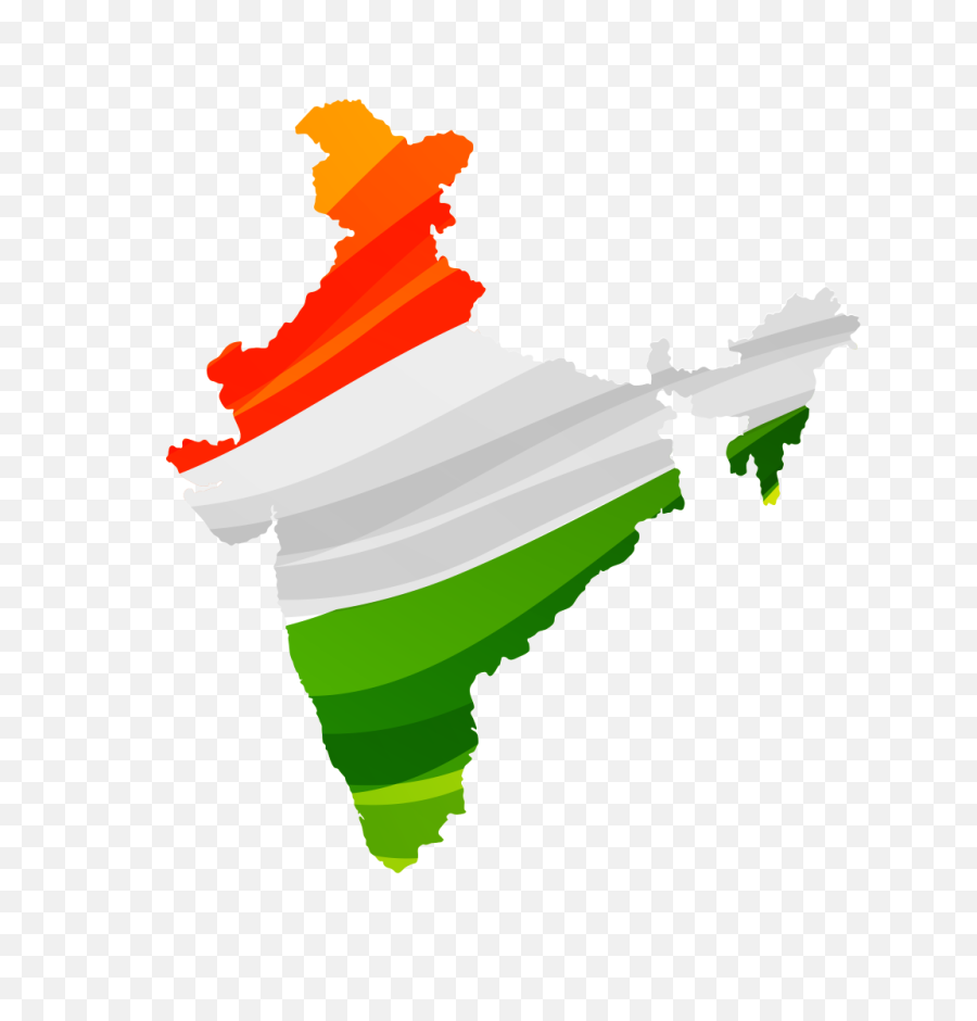 Happy Republic Day India Map Image Png - Republic Day India Map,Indian Png