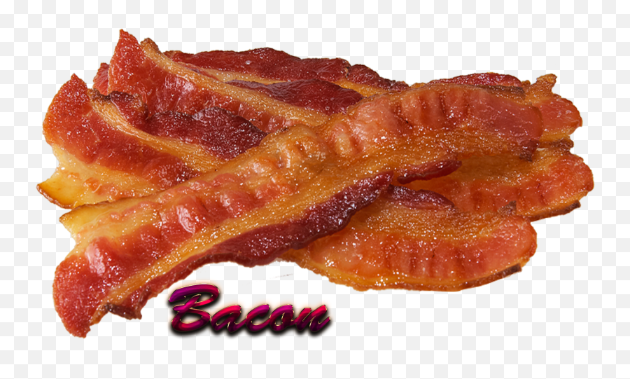 Cooked Bacon Transparent Background - Clipart Transparent Background Bacon Png,Bacon Transparent