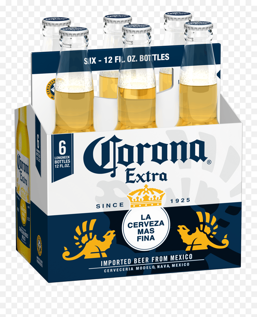 Corona Extra 6 Pack 12 Oz - Corona Extra 6 Pack Png,Corona Beer Png