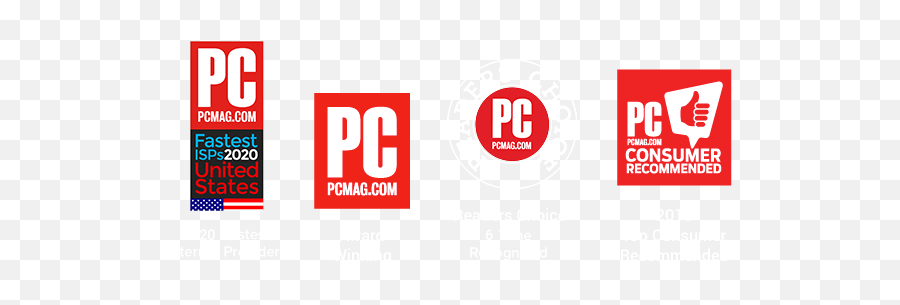 Rcn Wins Pc Magazine Readersu0027 Choice Award - Pcmag Png,Verizon Fios Logos