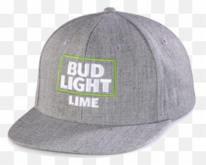 Bud Light Lime Grey Cap - For Baseball png