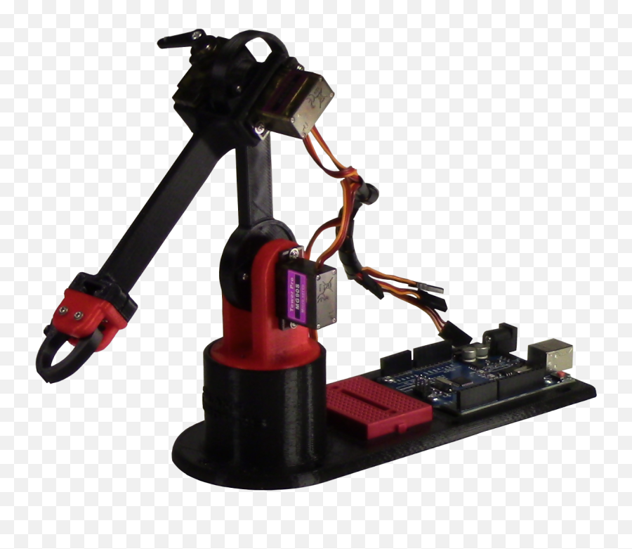 Littlearm Arduino Robot Arm - Arduino Project Hub Little Arm Robot Png,Robot Arm Png