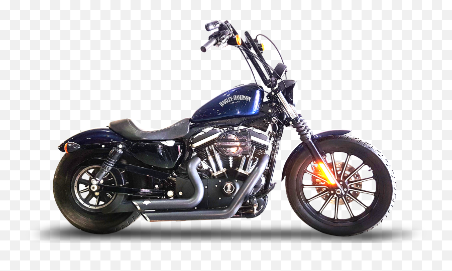 Harley Davidson Sportster 883 Images - Vance And Hines Short Shots Sportster Chrome Png,Harley Davidson Png
