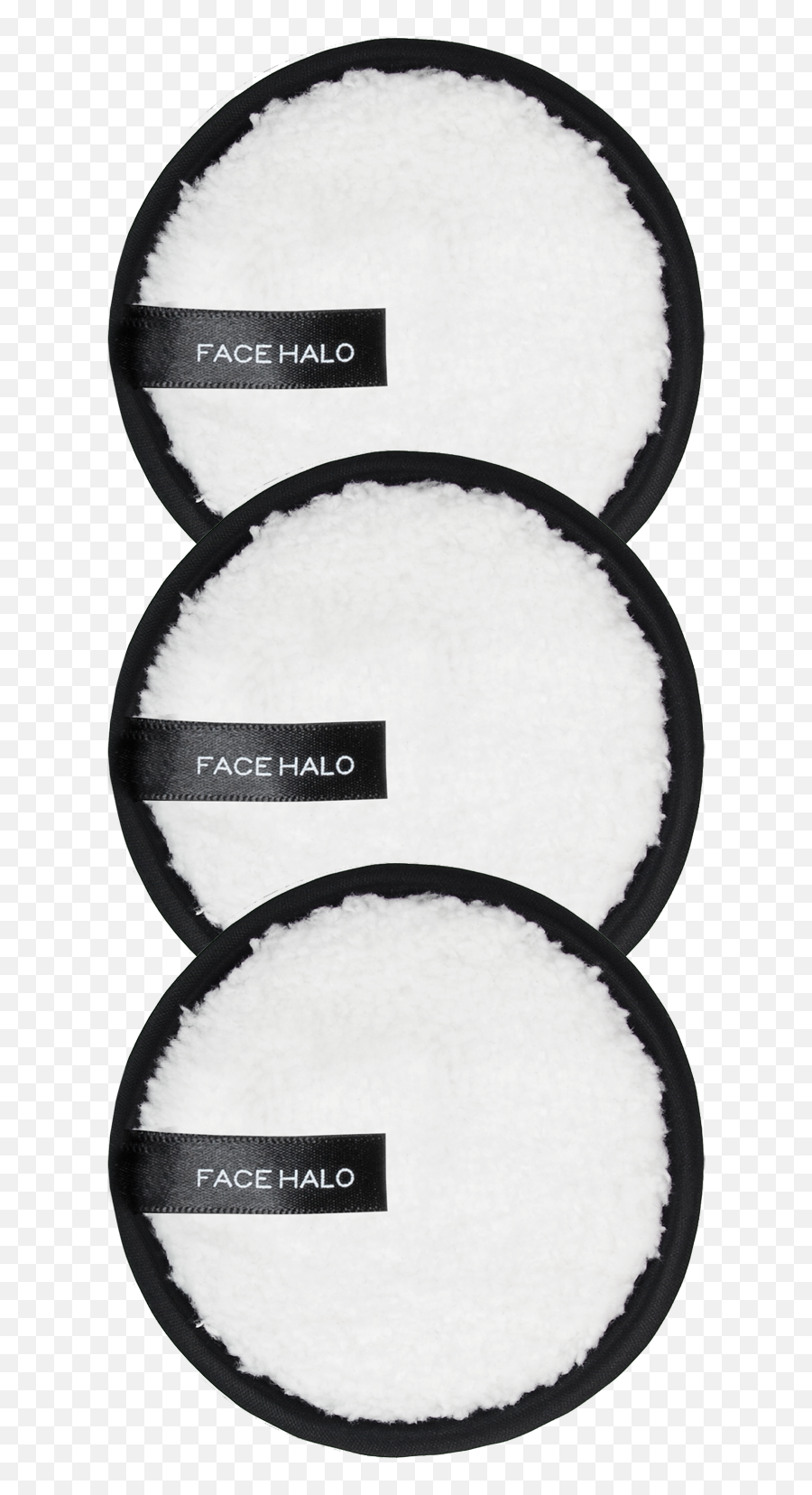 Face Halo Original Makeup Remover - Pack Of 3 Face Halo Makeup Remover Png,Glowing Angel Halo Png