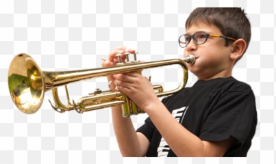 Tocando Trompeta Png - Boy