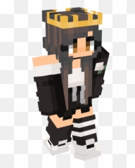 Minecraft Skins Aesthetic - Girl With Mask png