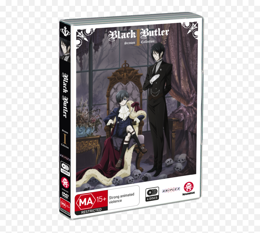 Black Butler Complete Season 1 - Dvd Black Butler In Love With Ciel Png,Ciel Phantomhive Transparent