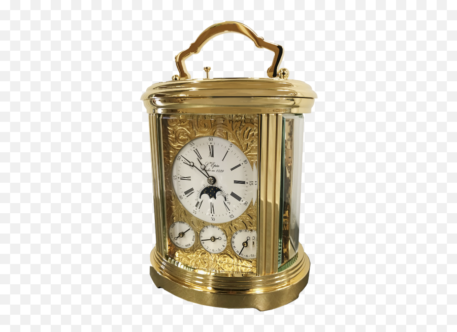 Carriage Clock Transparent Png Image - Solid,Gold Clock Png