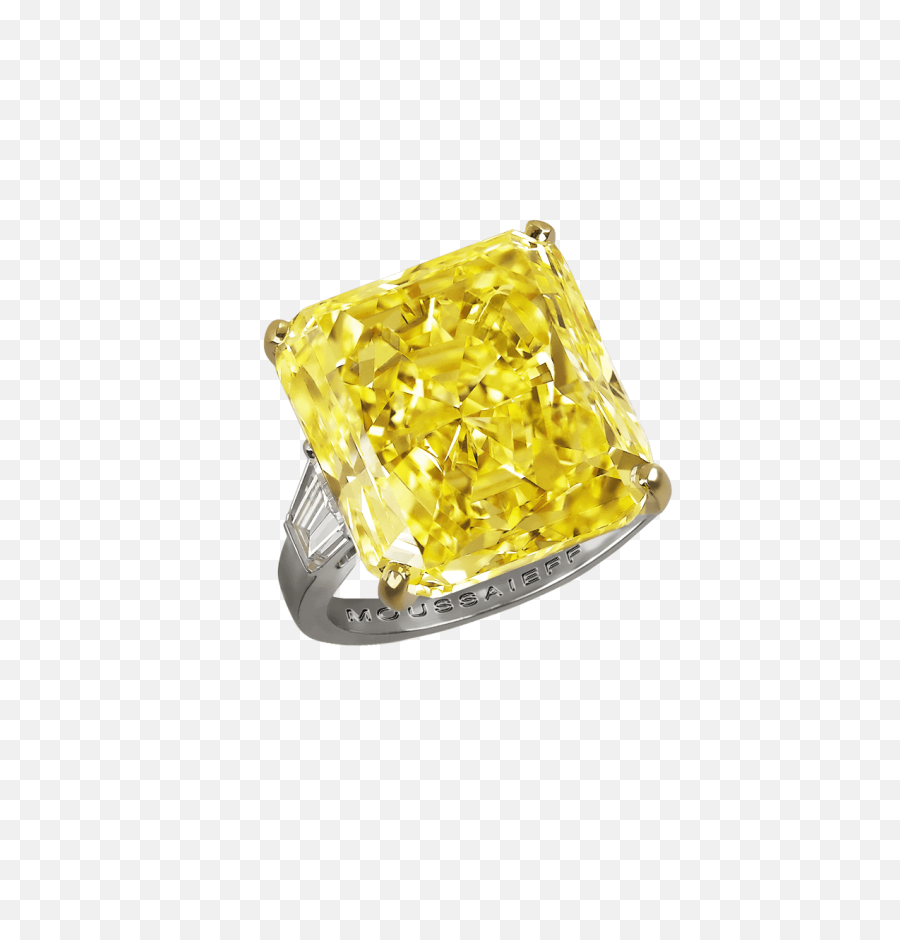 Download Fancy Vivid Yellow Diamond - Diamond Png,Yellow Diamond Png