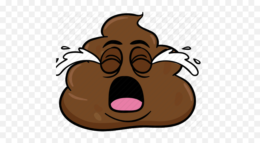 Cartoon Emoji Face Poo Pooh Poop - Pooh Emoji Png,Poop Emoji Transparent