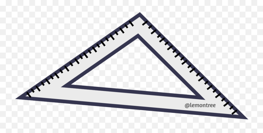 Triangle Ruler Icon 1000px X - Dot Png,Ruler Icon