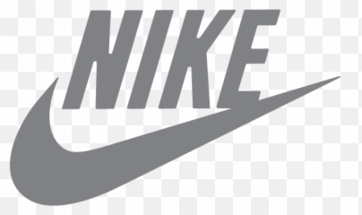 nike logo gray