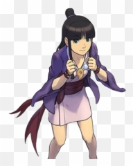 Maya Fey Saimoe Wiki Fandom - Professor Layton X Phoenix Wright Png