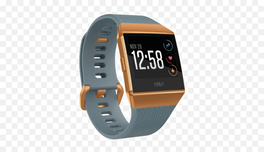 Fitbit Ionic Gps Smartwatch In - Depth Review Dc Rainmaker Fitbit Ionic Slate Blue Burnt Orange Png,Fitbit Account Icon