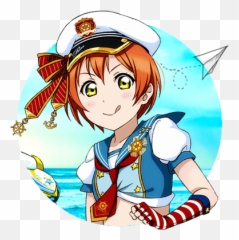 Love Livesif Card 640 Hoshizora Rin - Love Live Matching Icons Maki Png,Cosplay Icon