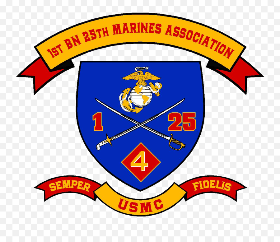125 Association Stickers - 1st Bn 25th Marines Png,Usmc Icon