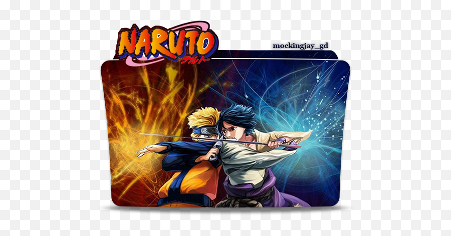 Naruto Anime - Naruto Vs Sasuke Poster Png,Anime Tik Tok Icon