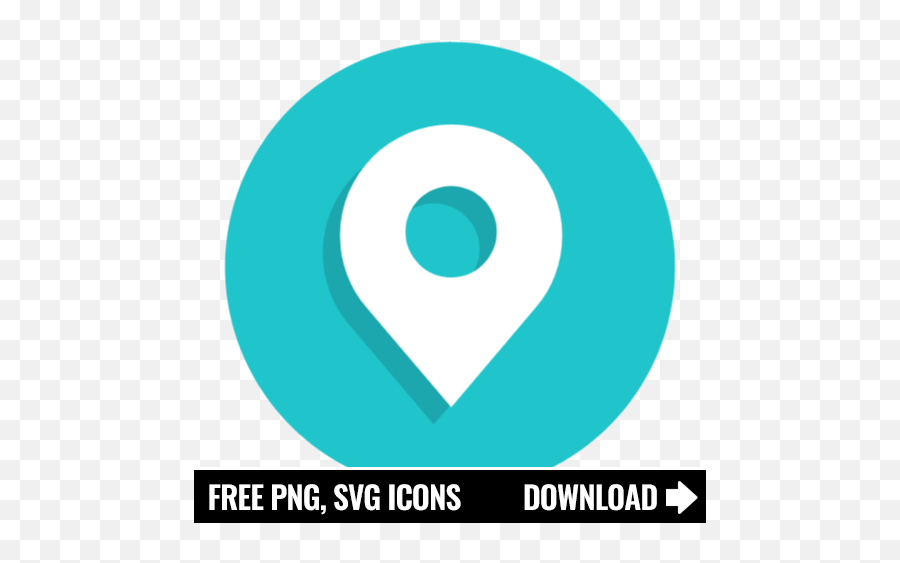 Free Location Pin Icon Symbol Download In Png Svg Format - Dot,Location Pin Icon Vector