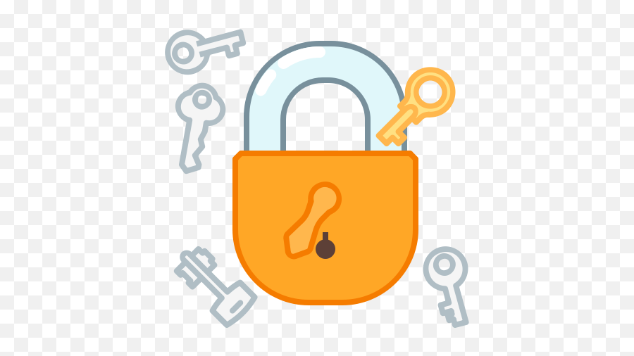 Protect Key Privacy Secure Safety Lock Icon - Safety Privacy Png,Lock And Key Icon