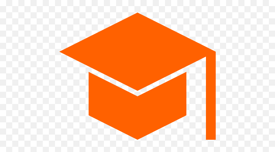 Education Icon Png Symbol Orange - University College Icon Png,Academic Icon