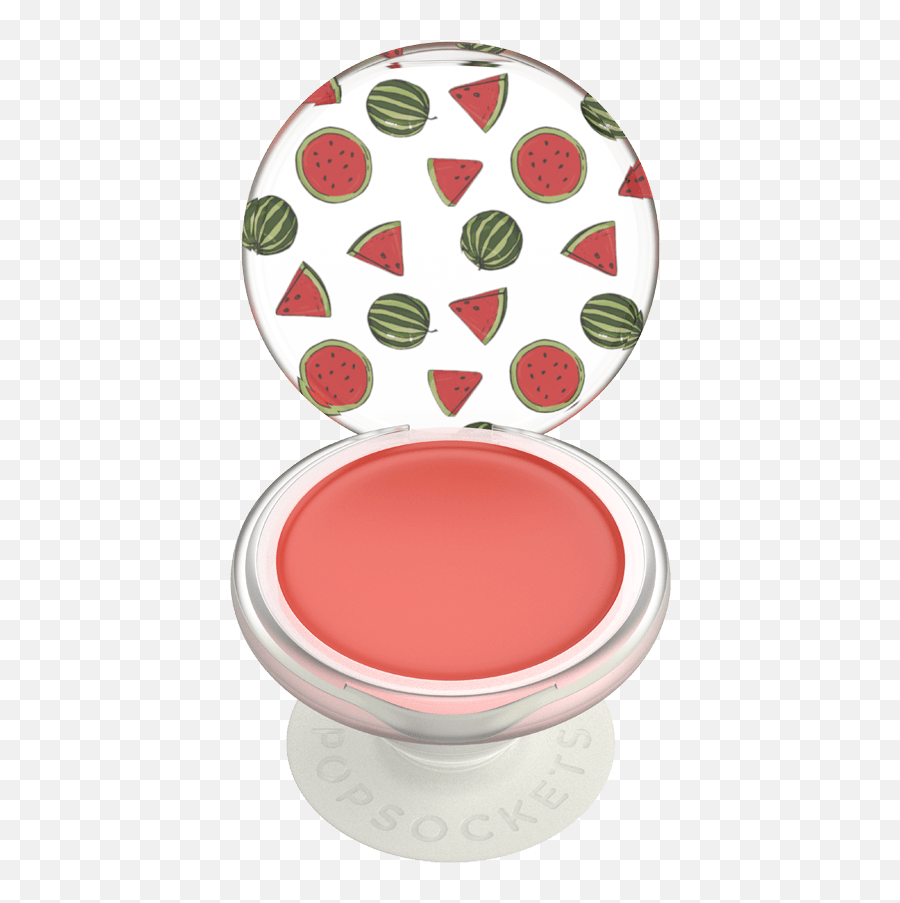 Popgrip Lips Watermellionaire Popsockets Official - Popsocket Met Lippenbalsem Png,Snapchat Blushing Face Icon