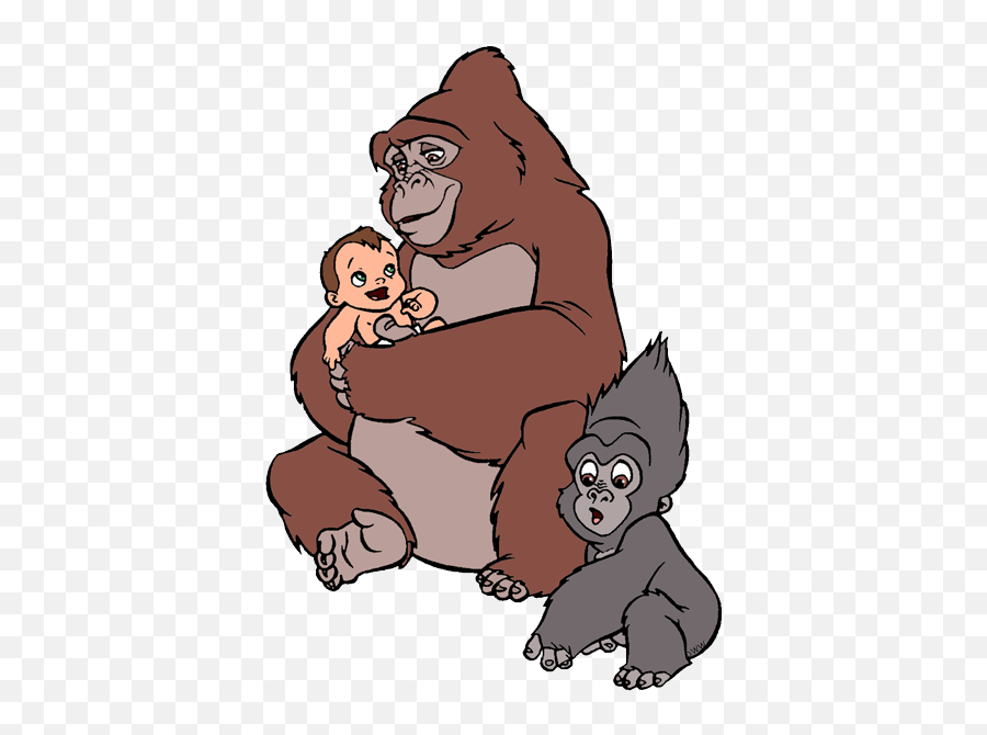 Baby Tarzan Clip Art - Cartoon Png,Tarzan Png
