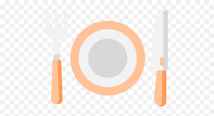 Flat Version Svg Cutlery Icon - Birthday Icons Png,Utensils Icon