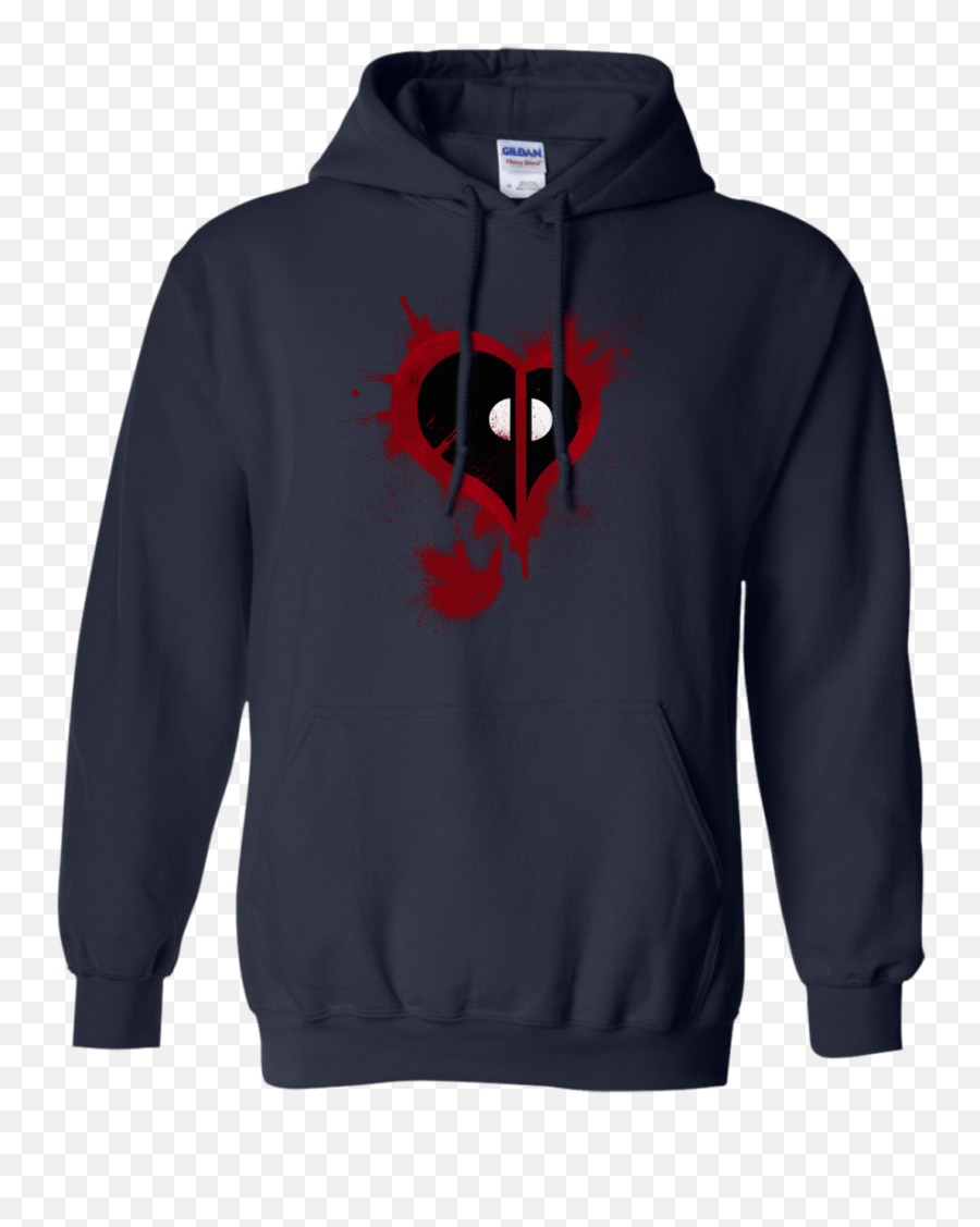 Deadpool - My Heart Beats Deadpool Logo T Shirt U0026 Hoodie Chase Your Dreams Danny Duncan Hoodie Png,Deadpool Icon